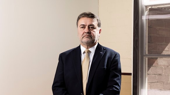  NSW Teachers Federation President Angelo Gavrielatos.