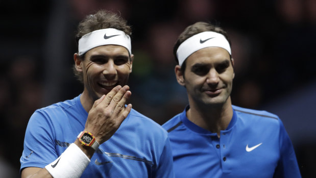 The ATP say Rafael Nadal (left) and Roger Federer have committed to their new teams tournament in Australia.