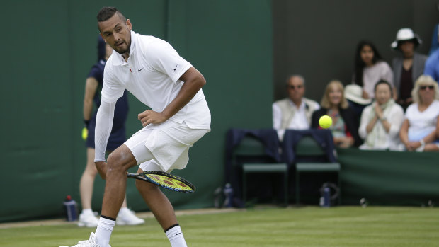 Unapologetically different: Nick Kyrgios is not just another anodyne player going through the (ultra efficient) motions.