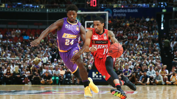 Bryce Cottonstarred for the Wildcats on their smash-and-grab mission to Sydney for the NBL grand final series opener in Sydney on Sunday.