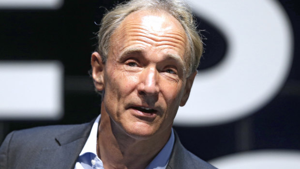 English computer scientist Sir Tim Berners-Lee, best known as the inventor of the World Wide Web, in 2015.