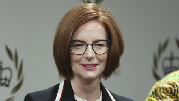 Former prime minister Julia Gillard said the IBA report was a "clarion call for urgent action".