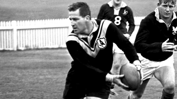 Noel Kelly trains with NSW during the 1960s.