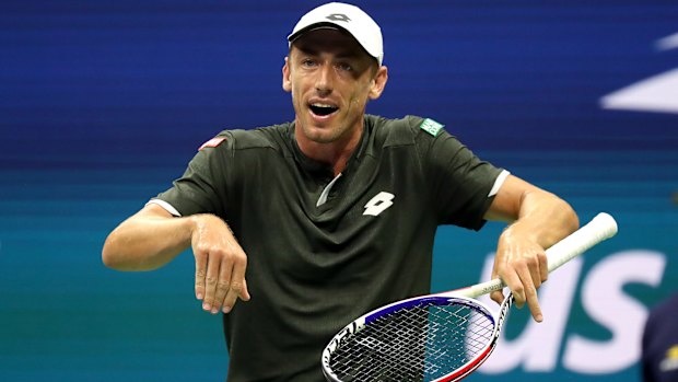 Shot down: John Millman fell short in the Japan Open final against the world No.1.