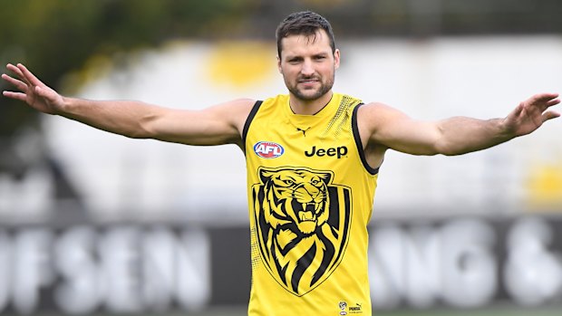 Richmond's Toby Nankervis.