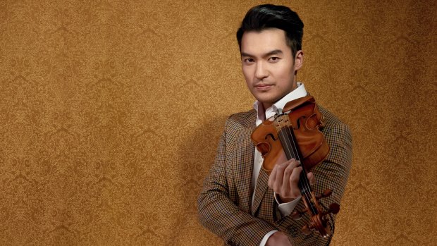 "It's almost like the instrument is another part of his body," Queensland Symphony Orchestra's Tim Matthies said of Ray Chen (pictured) ahead of the 2020 season program reveal.