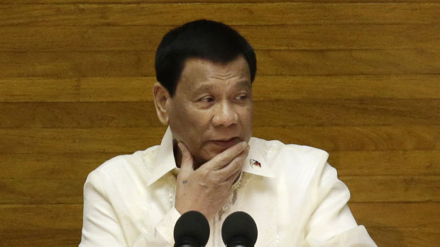 Philippine President Rodrigo Duterte.