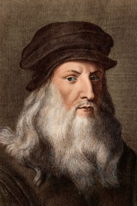 A portrait of Leonardo da Vinci, the archetypal Renaissance man.