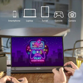 Asus' ZenScreen Touch is also good for games on the go.