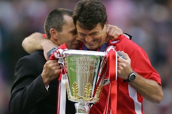 Here it is: Paul Roos, Paul Kelly and the 2005 premiership.