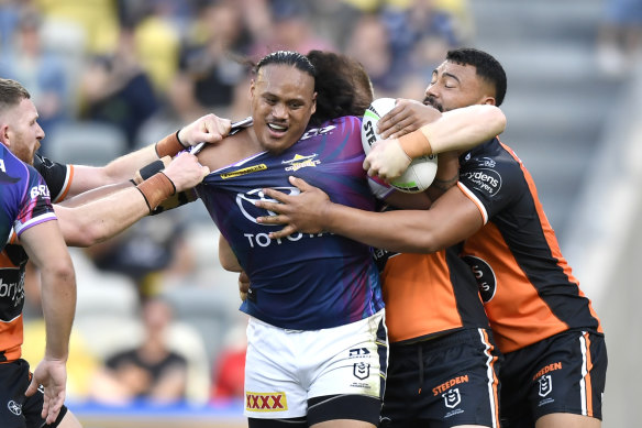 Luciano Leilua’s place at the Rugby League World Cup may be in jeopardy.