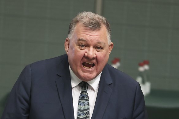  Craig Kelly has boasted openly that he joined the UAP to get access to a ″⁣huge war chest”.