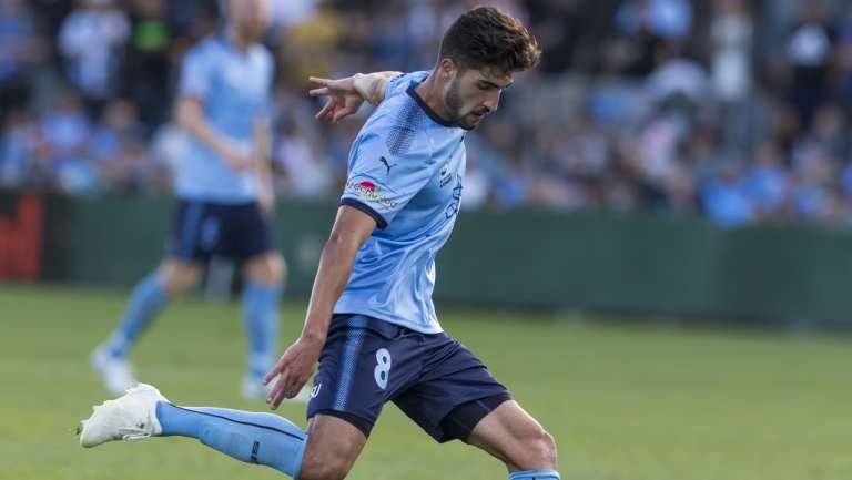 Learning experience: Paulo Retre soaked in what he could from his first match against Melbourne Victory star Keisuke Honda.