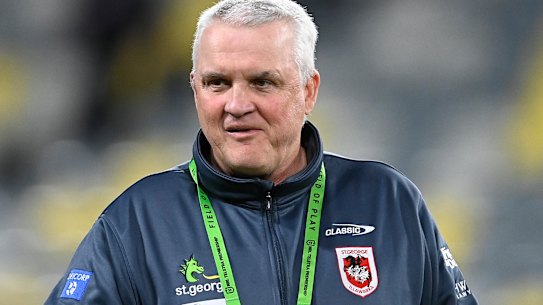 St George Illawarra coach Anthony Griffin is under scrutiny.
