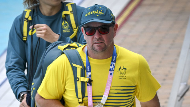 Olympic coach sacked by Swimming Australia after ‘Go Korea’ comments in Paris