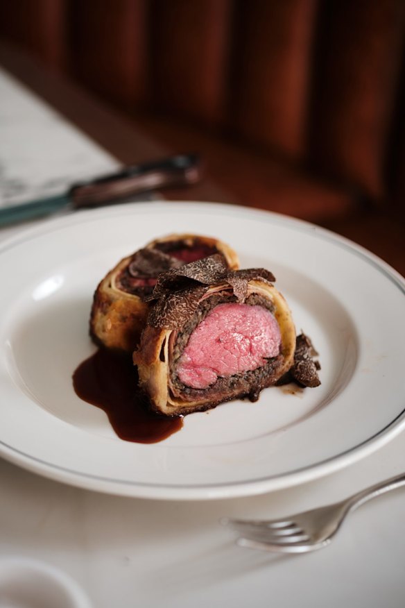 Beef wellington.