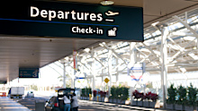The plane was ready for take-off at Sydney Airport.