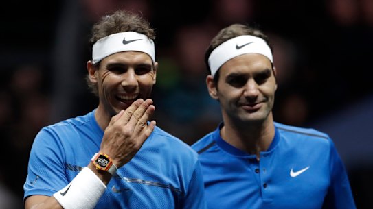 The ATP say Rafael Nadal (left) and Roger Federer have committed to their new teams tournament in Australia.