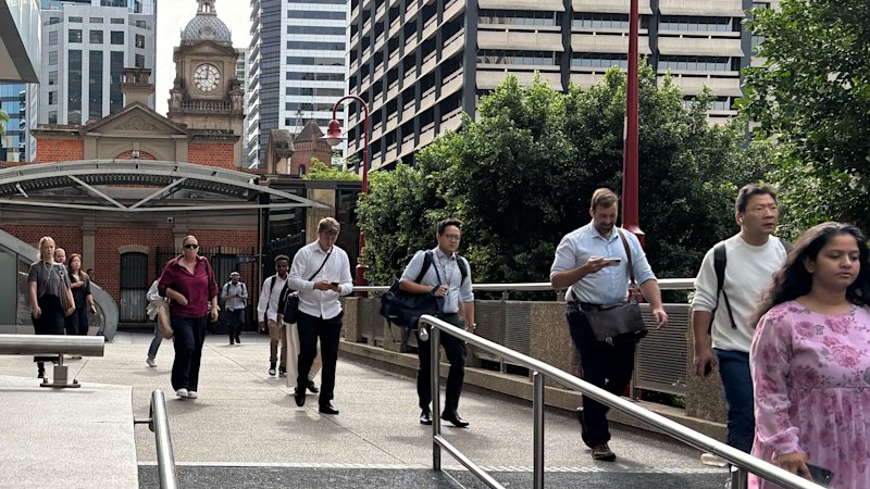 ‘We won’t be bullied’: Brisbane train commutes disrupted by rail strike