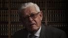 Tom Hughes, KC, in his Sydney chambers in 2008.