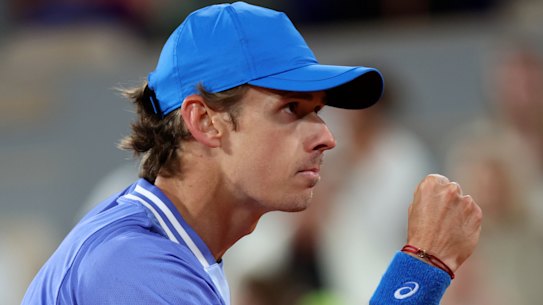 Alex de Minaur has grand plans at Wimbledon this year.