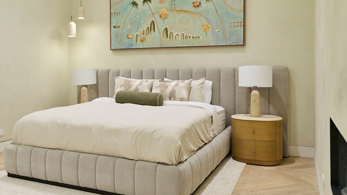 The Block 2026 Supplier List for Rick and Tayla’s Week 3 Main Bedroom ...