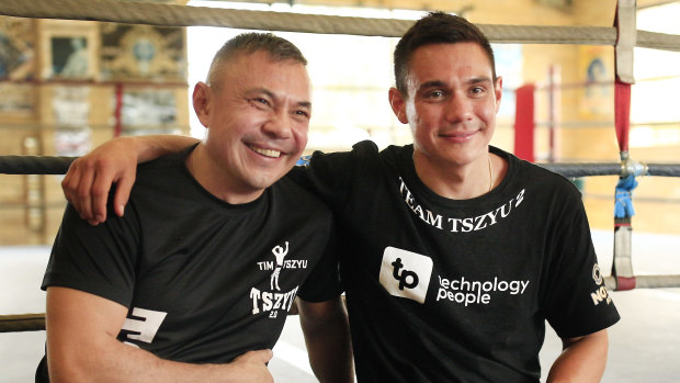 Tszyu plans to have Kostya in his corner ahead of Charlo title fight