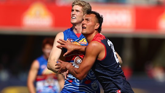 GWS believe Braydon Preuss will thrive as the number one ruckman there. 