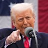 President Donald Trump unveils the reciprocal tariffs.