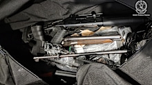 Several weapons were found in the raid.