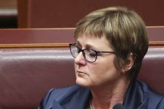 Defence Minister Linda Reynolds during Question Time last week.