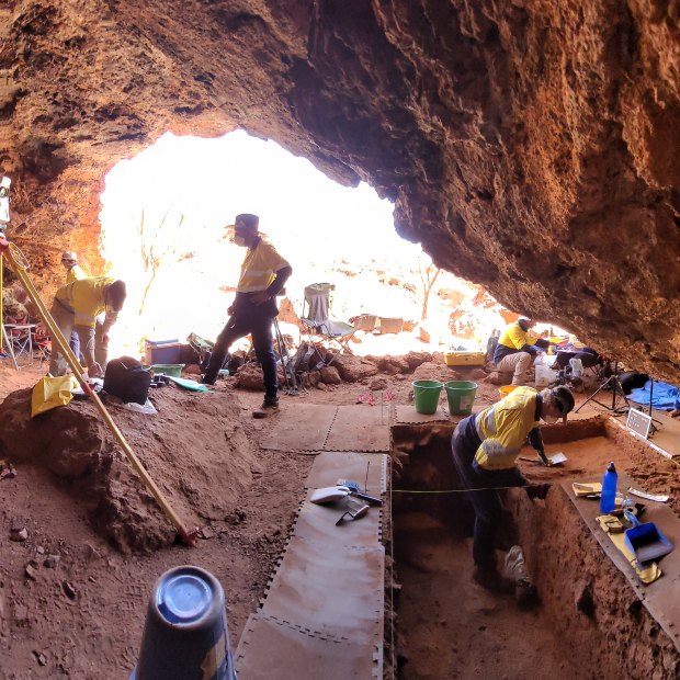 This single cave has yielded some of the earliest ­evidence of Aboriginal peoples’ occupation of the Australian desert.