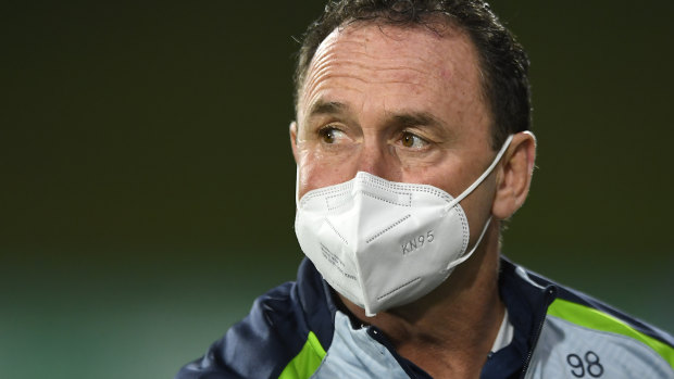 Canberra Raiders coach Ricky Stuart says the Curtis Scott sacking hasn’t been a distraction.