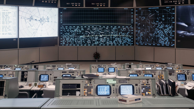 The newly-renovated mission control centre.