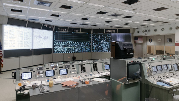 The mission control centre’s grand reopening coincides with the 50th anniversary of the Apollo 11 moon landing. 
