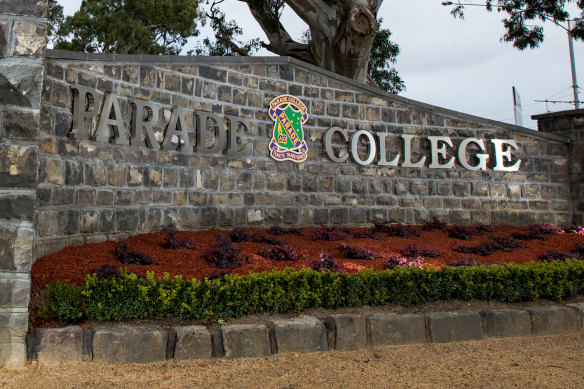 Parade College is defending itself against claims the school failed its duty of care to a year 7 student and wrongly expelled him.