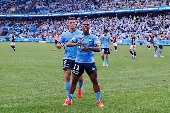Sydney FC marquee star Douglas Costa.