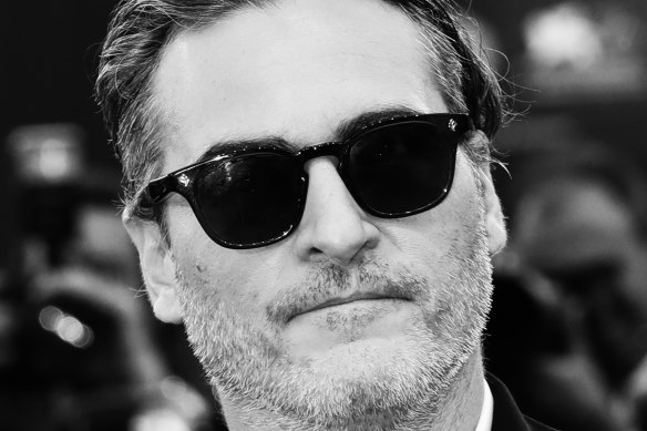 Hunger fuelled his performance: Joaquin Phoenix walks the red carpet at Venice.