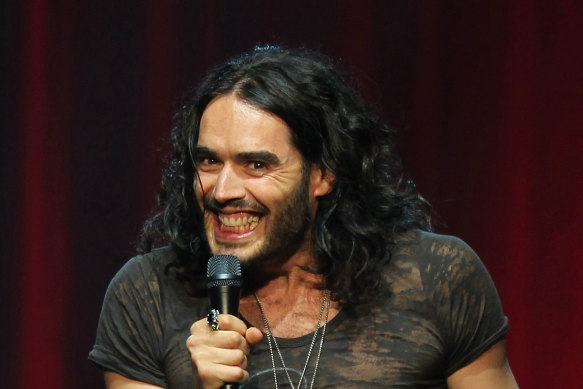 Russell Brand has told fans he’d be at the RNC in Milwaukee all week.