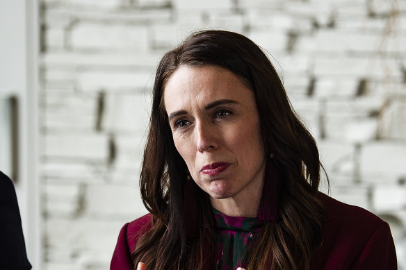 New Zealand Prime Minister Jacinda Ardern.