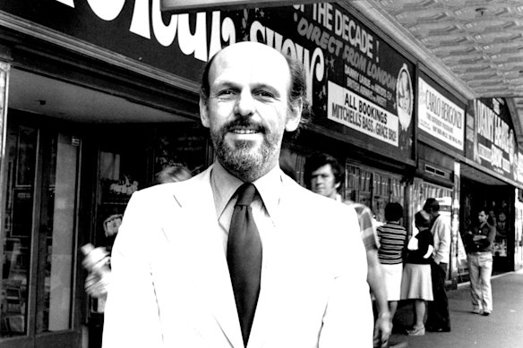 Leon Fink, owner of the Luna Park lease, in April 1979.