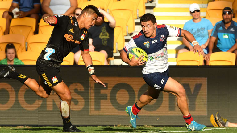 Big talent: Izaia Perese in action for Queensland during the Brisbane Global Rugby Tens this year. 