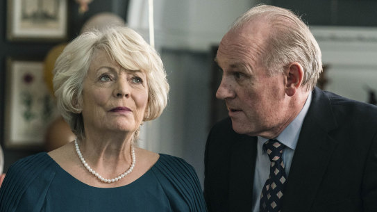 Gail (Alison Steadman) and Henry (Peter Davidson) in Life on ABC.