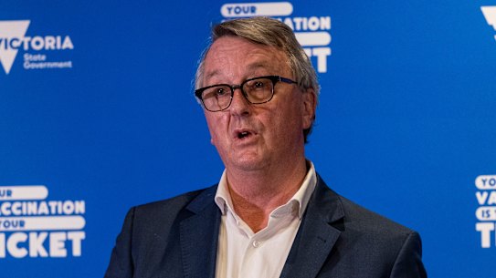 Victorian Health Minister Martin Foley.