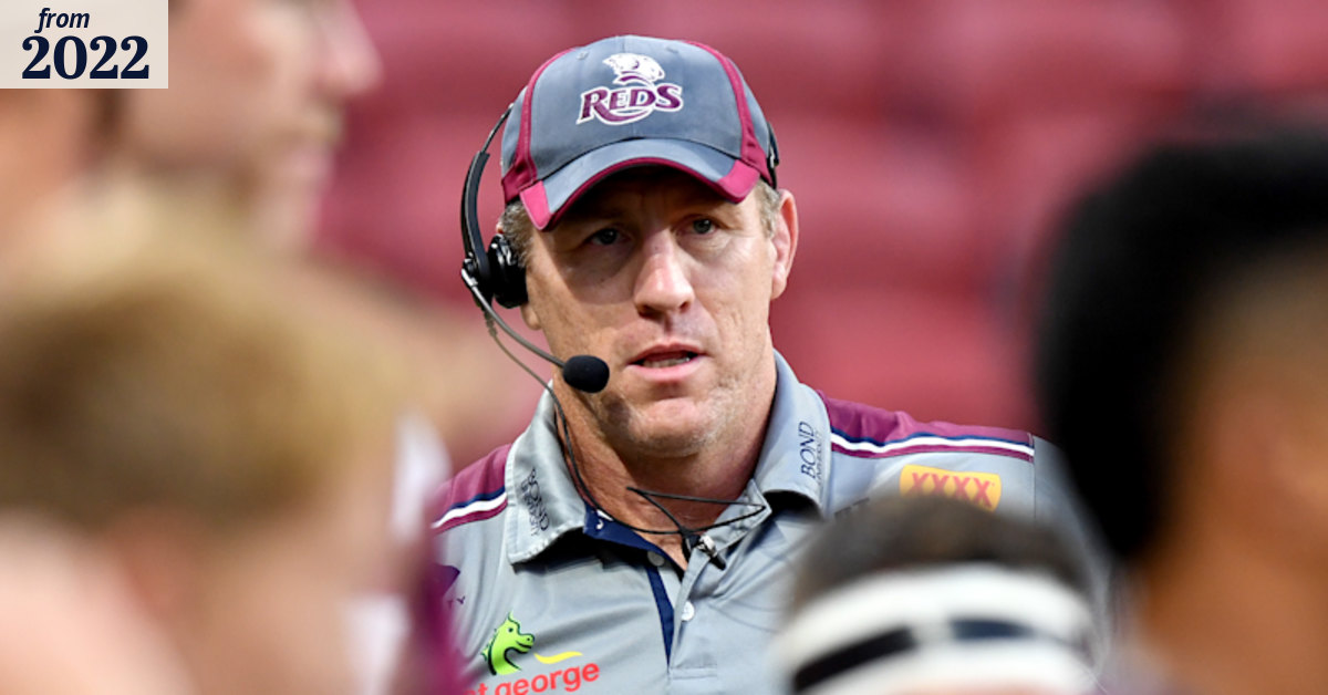 Super Rugby 2022: Queensland Reds coach Brad Thorn fires back at ...