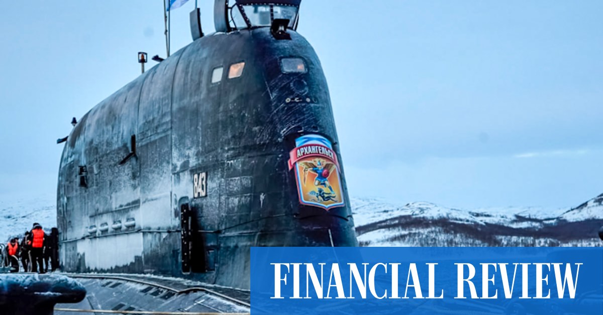 Russia sends submarine to guard oil tanker that US plans to seize
