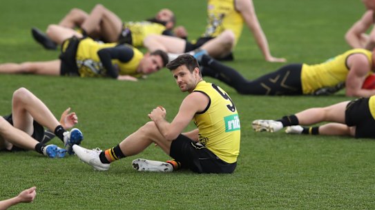 Richmond captain Trent Cotchin.