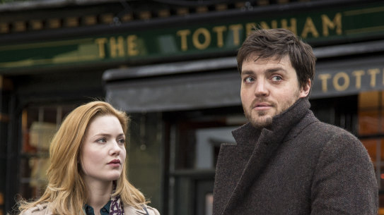 Tom Burke and Holliday Grainger as Cormoran Strike and Robin Ellacott in the small-screen adaptation of Robert Galbraith's crime novels.