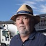Crows Nest resident Geoff Hanmer is concerned by the prospect of weekend construction noise.