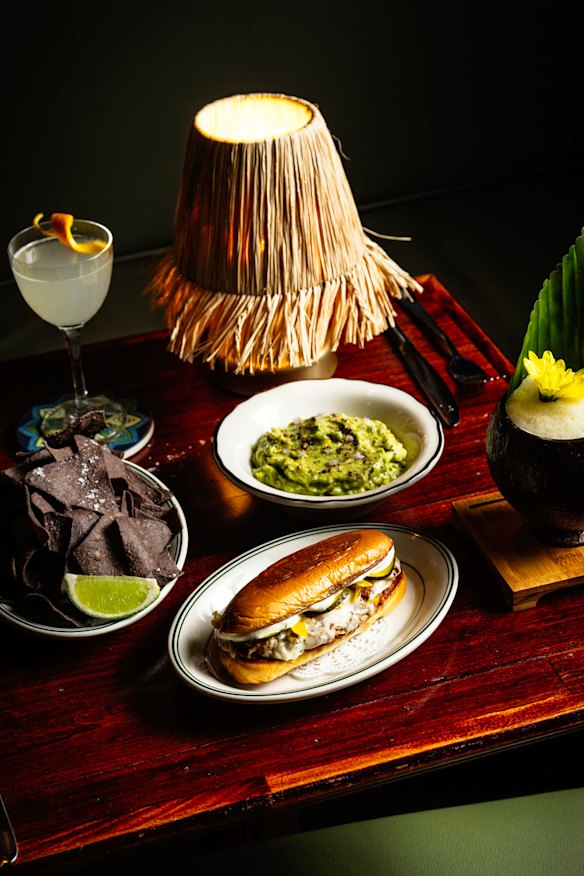 Find snacky items on the food menu.